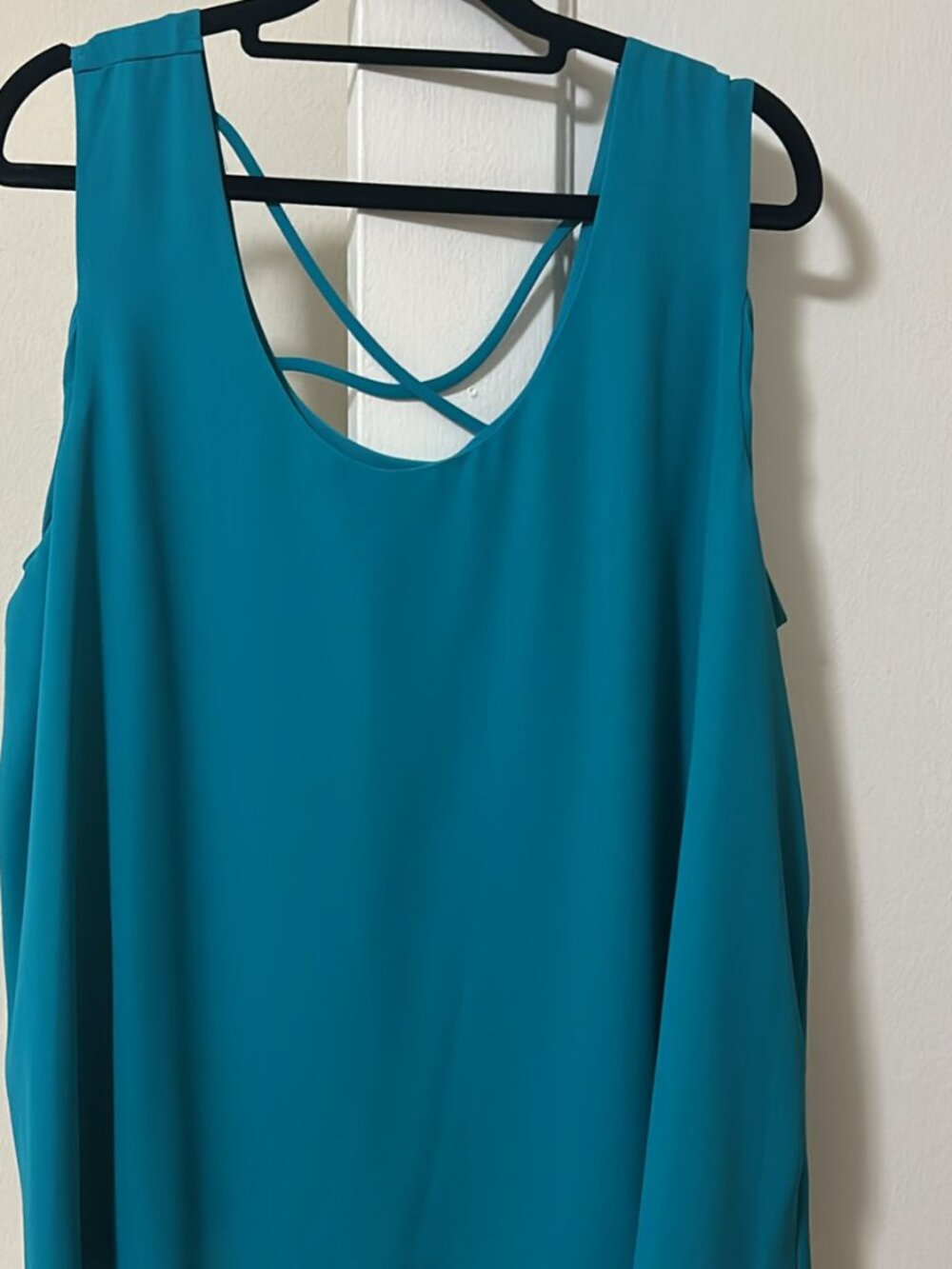 Apt. 9 Teal Sleeveless Top XL